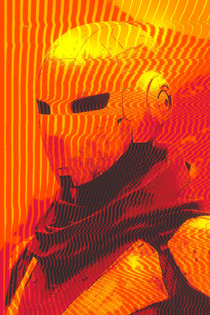 Echo sentinel — waving distortion